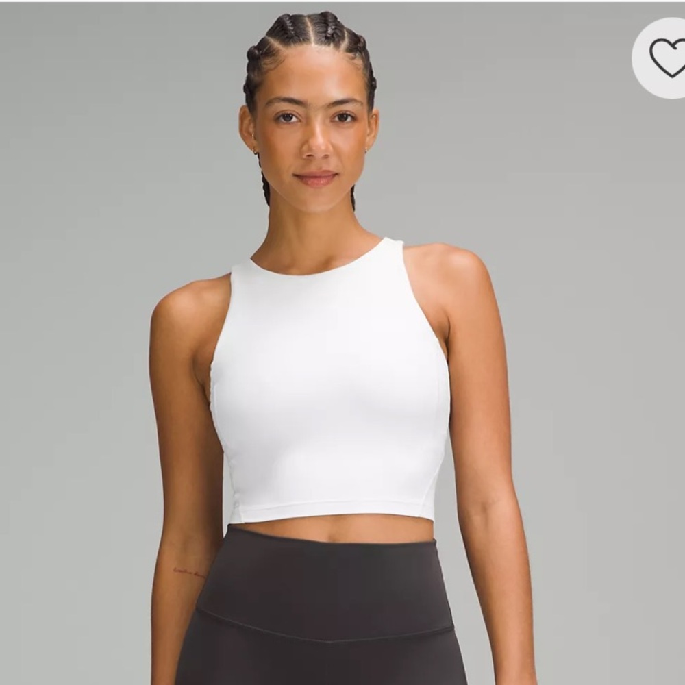 lululemon athletica baby pink high neck sports top